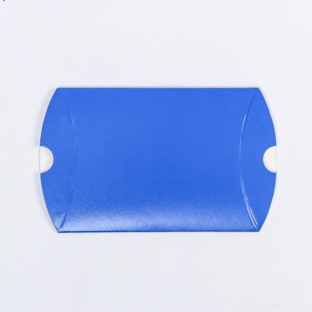 Folding box, pillow, blue, 11 x 8 x 2 cm,-2