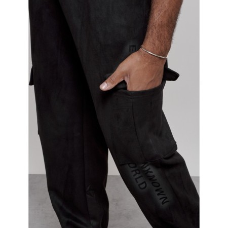 Joggers are sports male, size 50, black color-11