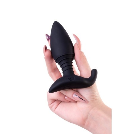 Anal plug Lovense Hush, s, silicone, black, 12.1 cm-11
