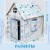 House-painting "Cold heart", a set for creativity, a house made of cardboard, Disney