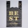 Black Best package, polyethylene, T -shirt, 31 x 55 cm, 30 μm