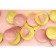 Ceramic share mug "Pastel", 280 ml, pink color