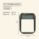 Tourist chair maclay, folding, p. 22x20x25 cm, khaki color