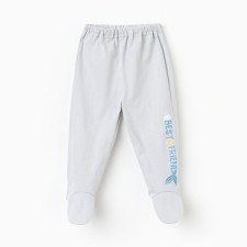 Sliders for a boy, gray color, height 62
