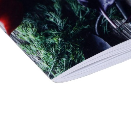 A book for recording culinary recipes A5, 48 sheets "Conservation", covered cardboard, embossing foil, lamination Soft Touch-2