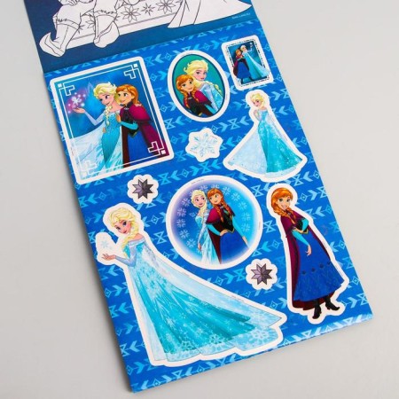Book with stickers "Believe in miracles!", Cold heart-1