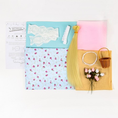 Sewing kit. Interior doll "Maya", 30 cm-2