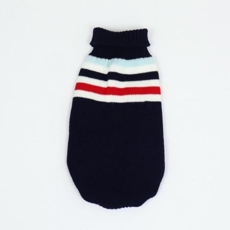 Sweater "stripes", XS (DS 17, Osh 17, OG 23-37 cm), blue-6