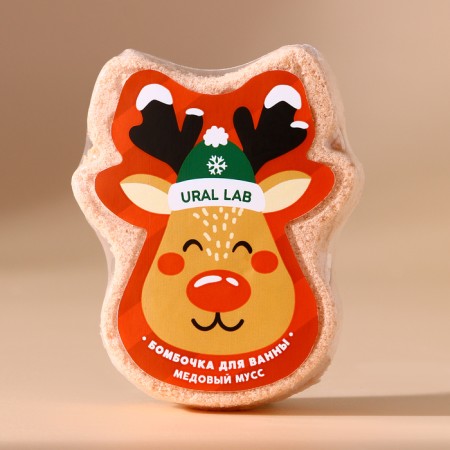 Buckoo for a bath, 130 g, aroma of honey mousse, New Year-1
