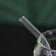 Glass glass with an eco tube, 500 ml, 7.5 × 15.5 cm