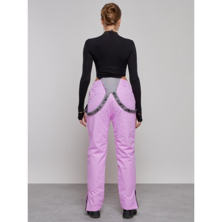 Semi -combinezone ski insulated female winter, size 48, pink color-18