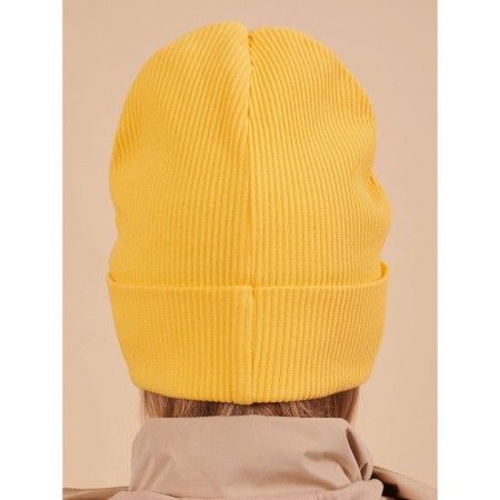 Children's hat, size 48-50, yellow color-1