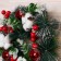 New Year's wreath d- 20 cm "Cozy fairy tale" Cotton berries