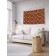 Decorative panel with photo printing "Christmas radiance", horizontal, size 150x200 cm