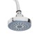 Bath mixer "TsS-SM" ST302405, single-leaf, tropical shower, surgical, chromium