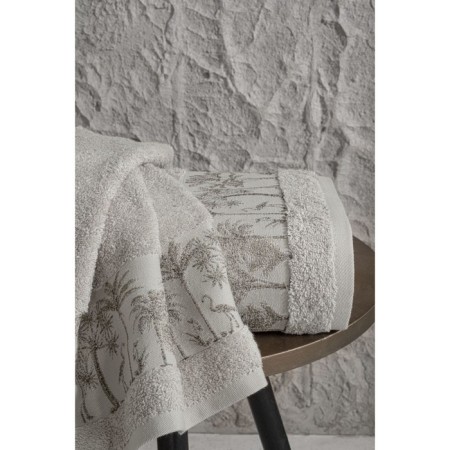 Arya Home Palm towel, 550 gr, size 50x90 cm, beige color-3