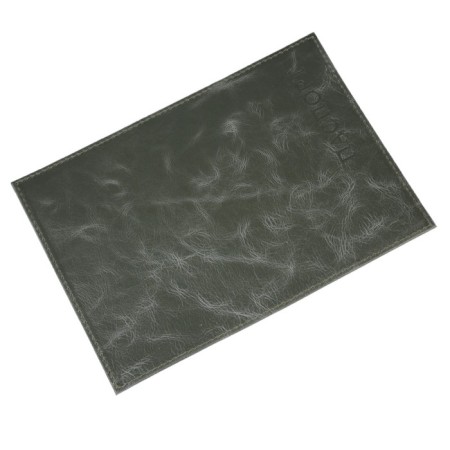 Cover for passport+cards, b/s, size 13.8x19.4 cm, color green dark pool-up