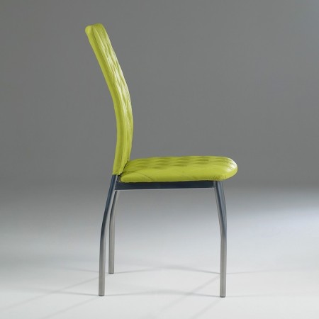 Chair "Wave" (rhombus), olive-2
