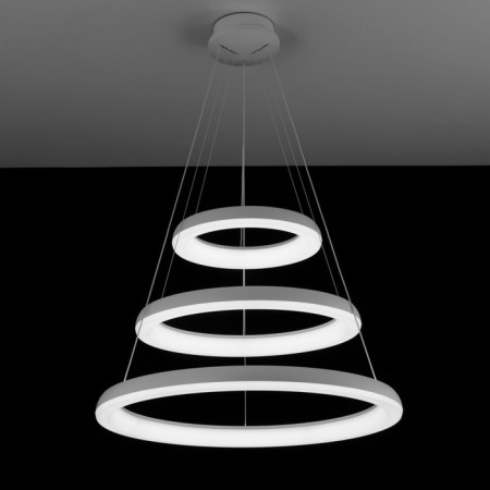 Suspended Citilux “Jupiter Smart” CL730A150S 75x75x40 cm, 3x56.7W, LED, white color-30
