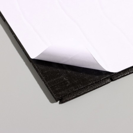 Self -adhesive panel 30*30cm soft, triangles blue-2