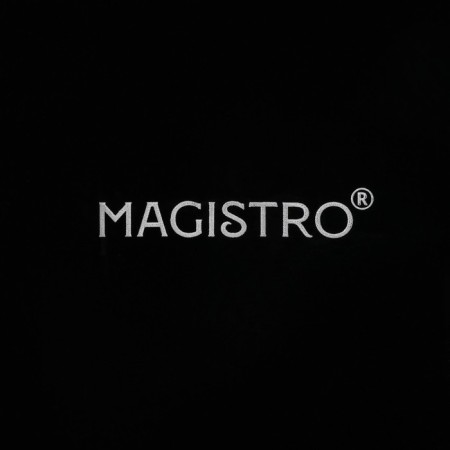 Coffee steam porcelain Magistro Coffee Time, 2 objects: a cup 300 ml, a saucer d = 15.5 cm, black color-7
