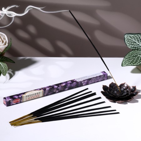 Incense hem "pr. Lavender precious lavender", 8 sticks in packaging, four -grade