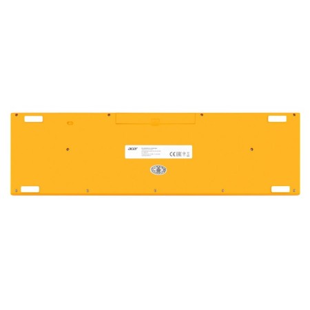 Keyboard + Mouse Acer OCC200 Claw: Yellow/White Mouse: White/Yellow USB Wireless Slim Mult 10046-2