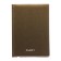 Leduced A5 Diary, 160 sheets, attomex.Rigent, solid boumvinyl cover with foam rubber, liesse, block 70 g/m2, brown