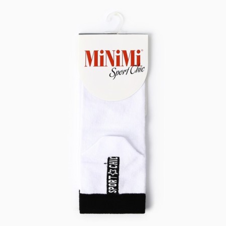 Women's socks Mini Sport Chic, white color, size 39-41 (25-27)-2