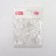 Paint caps, d = 17 mm, set - 25 pcs, transparent color