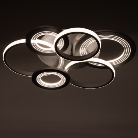 Cialogs from PDU 1899/6 LED 140W Dimmer Gray 58x58x10 cm Bayerlux-5