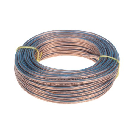 Acoustic cable Rexant Blueline, 2 x 0.50 mm², transparent, mini-Bukhta 20 m-2