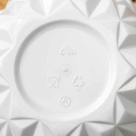 Sugar with a lid "charm", 350 ml, white color-4