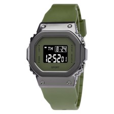 Watch of Electronic Sport, silicone strap, green