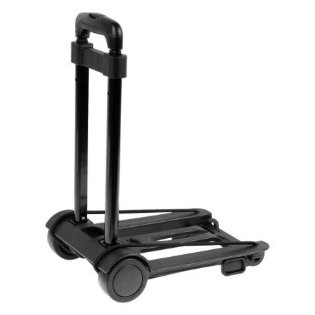 Folding cart for purchases and baggage, up to 30 kg, 250 × 330 × 445 (960) mm, plastic/aluminum-1