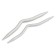 Knitting needles for braids, size 2.5 mm and 4 mm