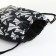 Back for shoes on the lace, white/black color