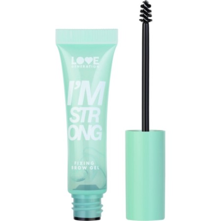Eyebrow gel Love Generation I’m Strong, prolonged fixation, transparent, 9 ml