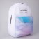 School youth backpack, lightning department, n/pocket, "happiness", white, 33x13x37