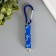 The pointer of laser metal shines with the pattern "Blue. Flowers" LR44x3 pcs 1.5x1.5x7 cm