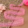 Capricon lace, 30 mm × 10 ± 1 m, pink color