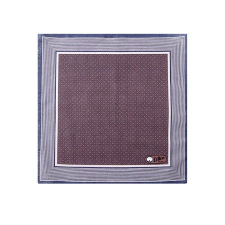 Men's nasal male Ethel "Sergio" 30*30 cm, (set 12 pcs,) cv. Violet, Fig. Mix-5
