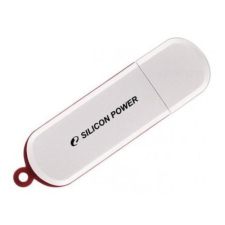 Silicon Power 64GB Luxmini 320 SP064GBUF2320V1W USB2.0 White flash drive