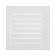 Ventilation grate "Space" RM1717, 175 x 175 mm, with a grid, metal, white