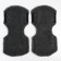 Mittens-Mufts on the handle of the stroller, 2 pcs., Quilted, gray color