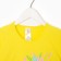 Suit for a girl (T -shirt, breeches), lemon color, height 110 cm
