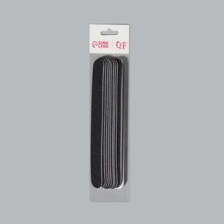 The base and replaceable files for a file, 18 cm, 10 pcs, abrasiveness 80, black color-4