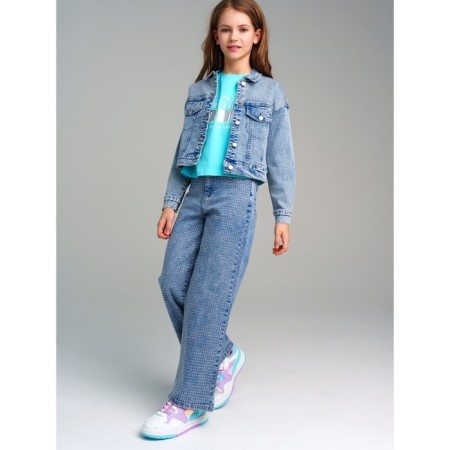 Denim jacket for the girl PlayTode, height 152 cm-1