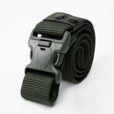 Tactical belt, 125 cm, width 5.5 cm, plastic buckle, khaki