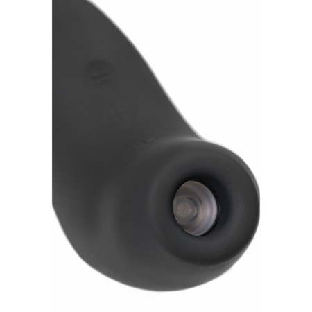 Vacuum-wave stimulator of the Satiffyer Magnetic Deep Pulse clitoris, 11 cm, silicone, black color-6
